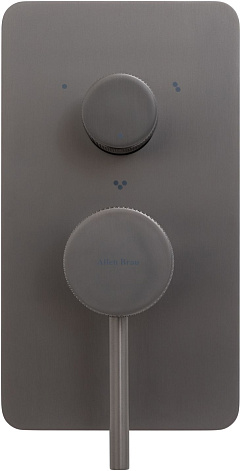 5.31A11-MG PRIORITY X3 Смеситель встр. 3 выхода, Kerox,Easy box,графит браш (323751)