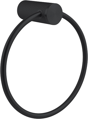 6.31C14-31 PRIORITY 4.0 Кольцо для полотенец 185x80x35мм, латунь, черн.мат (327960)